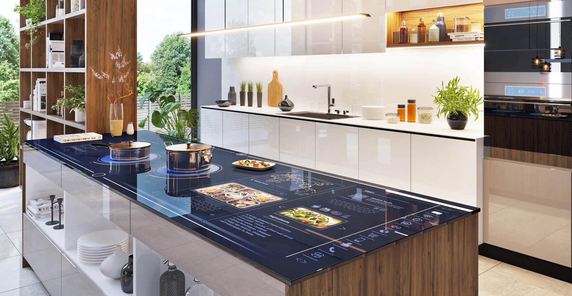 Modern smart kitchen